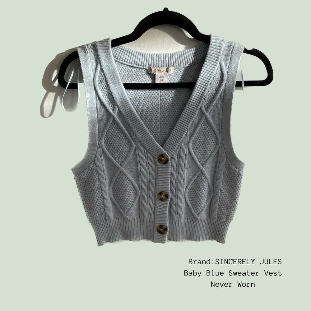 SINCERLY JULES| Sweater Vest